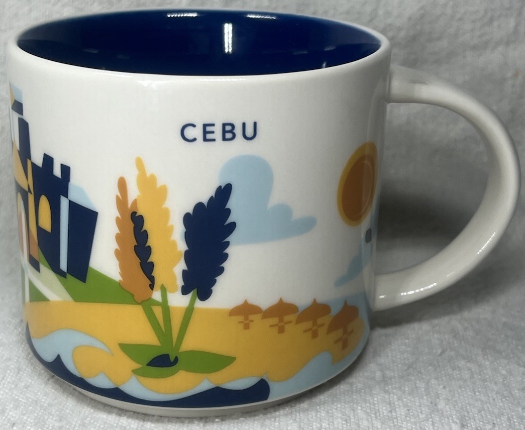 Starbucks 2018 Cebu You Are Here Collection Coffee Cup Mug 14oz