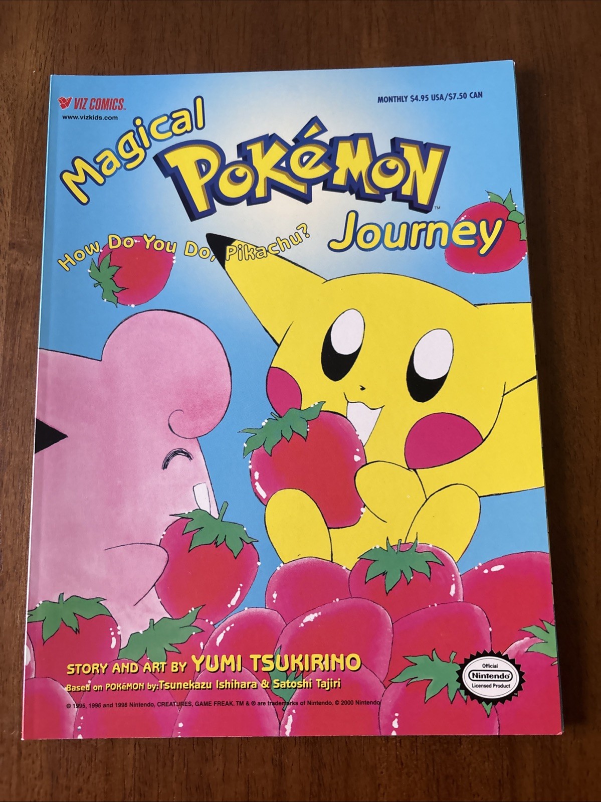 Magical Pokemon Journey: #1 V1  How Do You Do, Pikachu? Viz Manga High Grade
