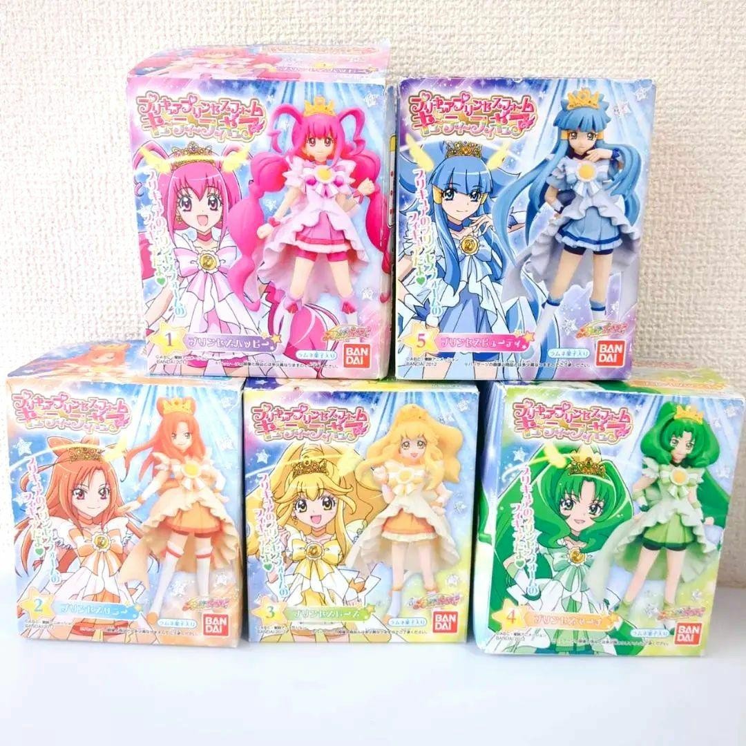 Smile PreCure Cutie Figure Glitter Force Doll Princess Form Set Lot of 5