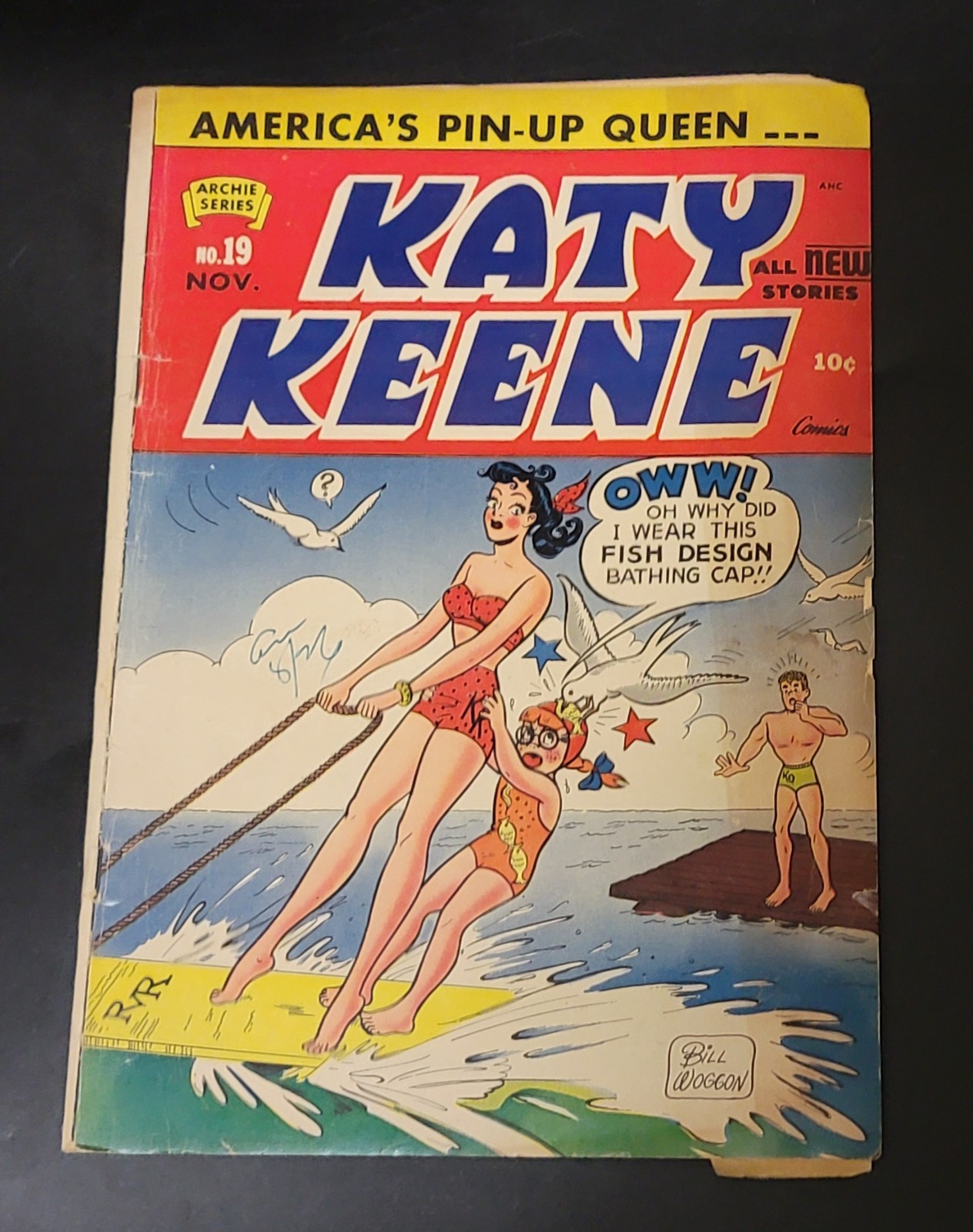 Katy Keene (1949) #19 By Bill Woggon 2 Pages Of Paper Dolls VG-