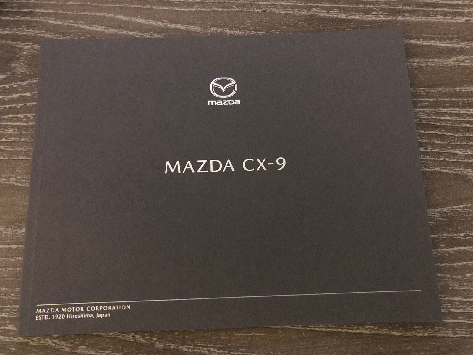 2021 MAZDA CX-9 50-page Original Sales Brochure