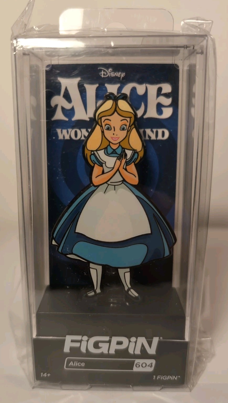 FiGPiN Alice in Wonderland - Alice #604 Retired *LOCKED*