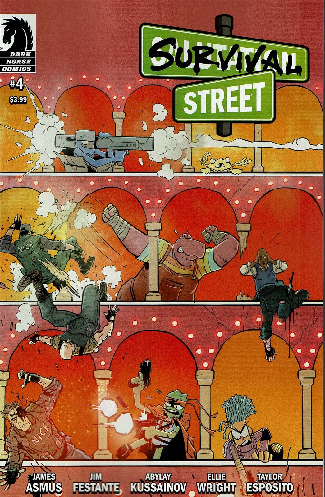 Survival Street #4 VF/NM; Dark Horse | Last Issue - w/Bag+Board