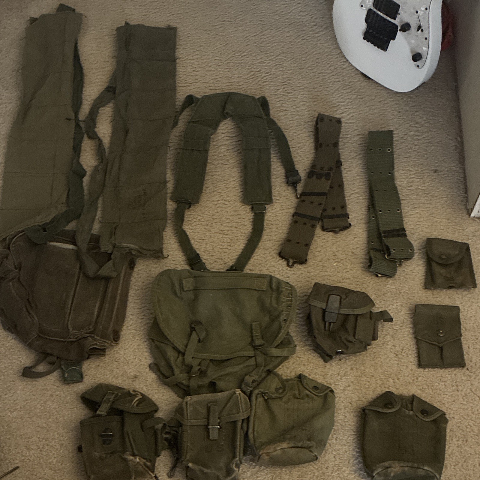 Vietnam War m56 gear full set ALL ORIGINAL
