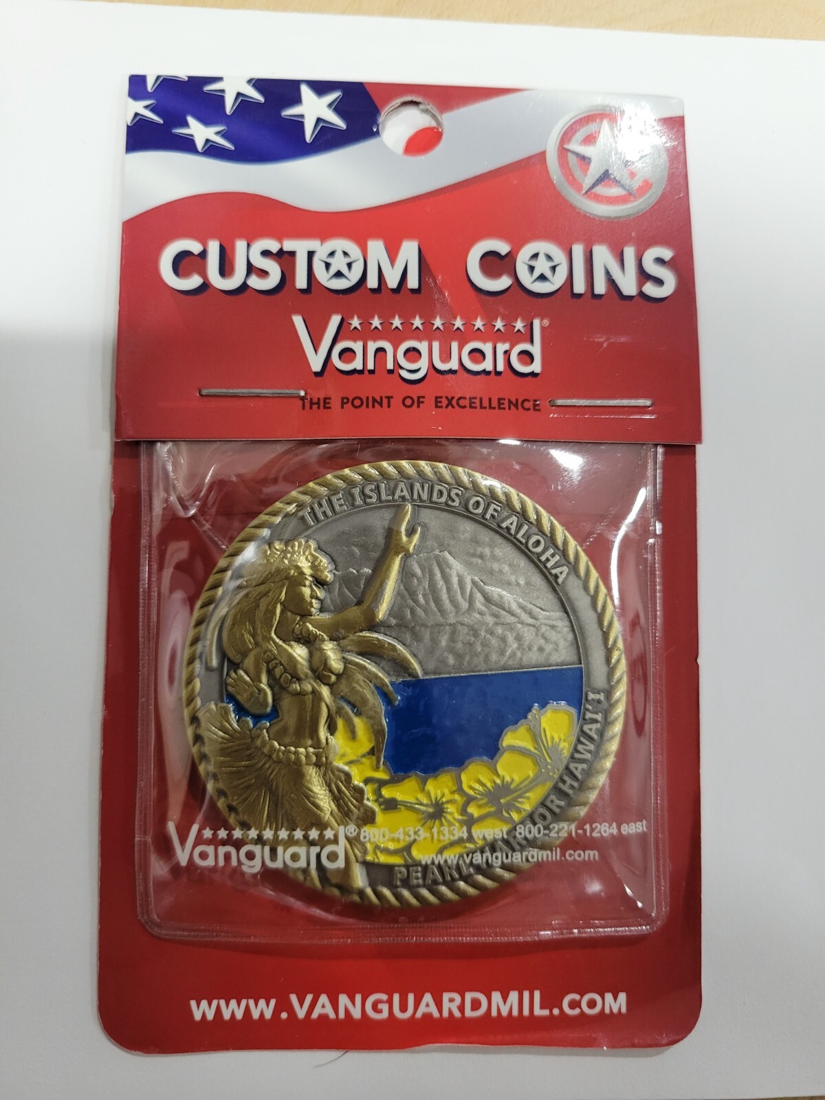 2018 RIMPAC Joint Base Pearl Harbor/Hickam HI Challenge Coin 
