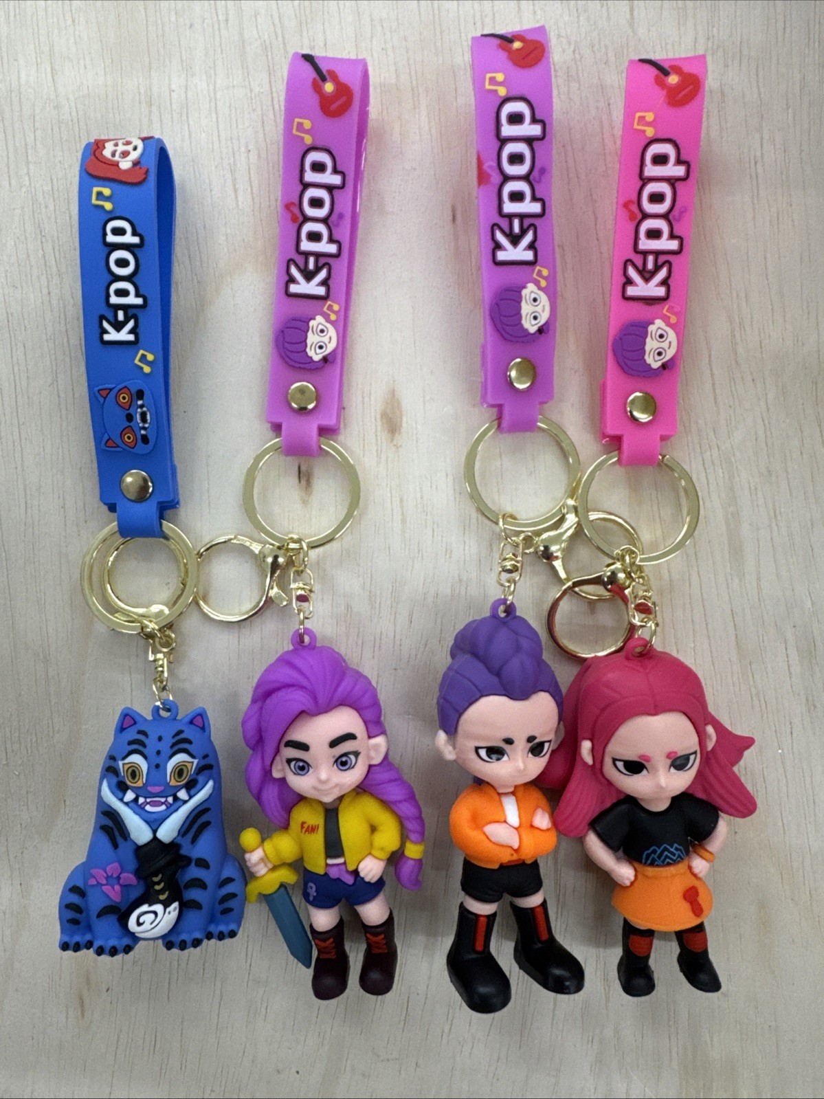 kpop demon hunters 4 PC Keychain