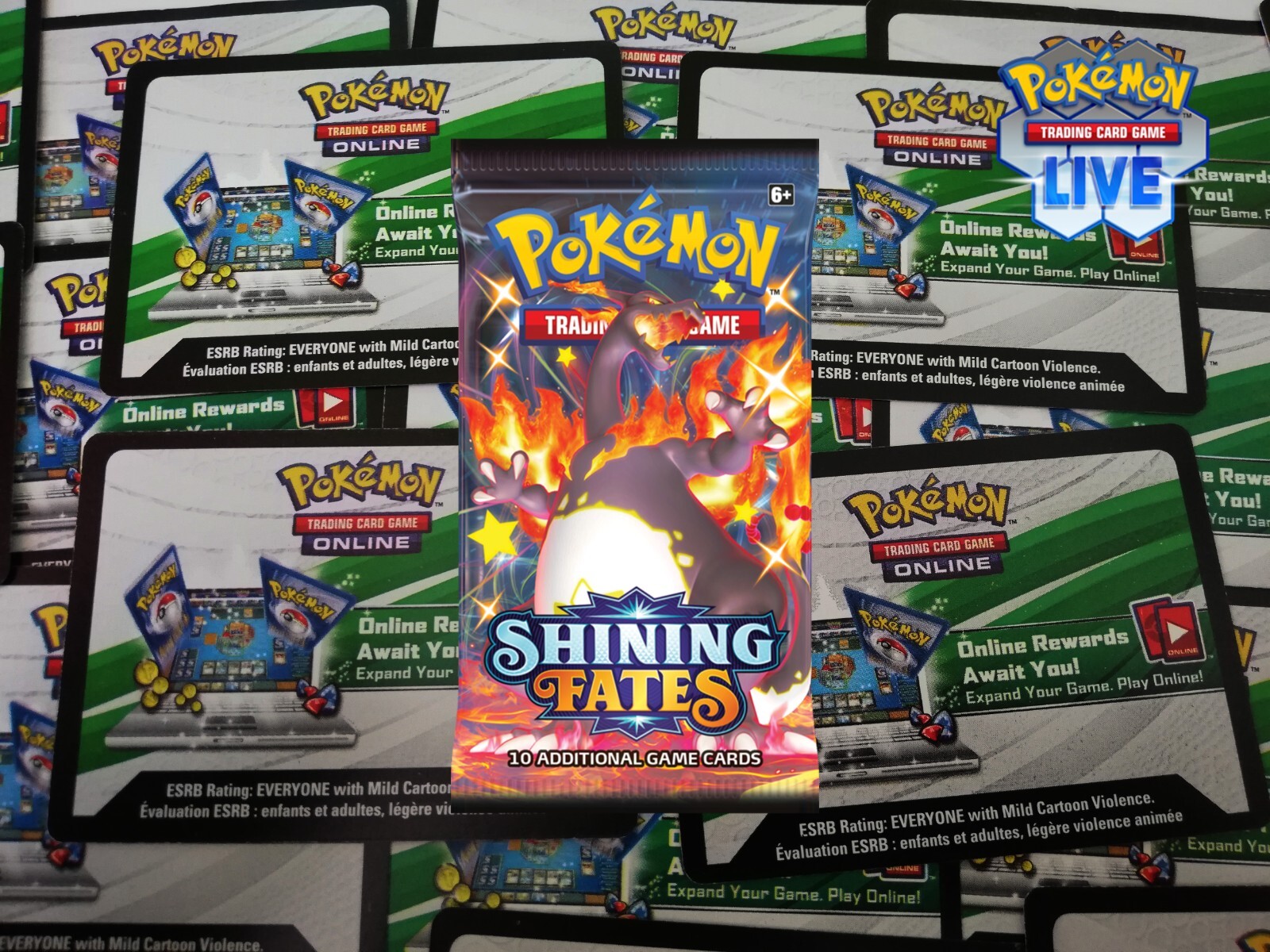 20x SF/VIV/HF BOOSTER UNUSED CHEAPEST Pokemon TCGL LIVE CODES - MSGD - SALE -