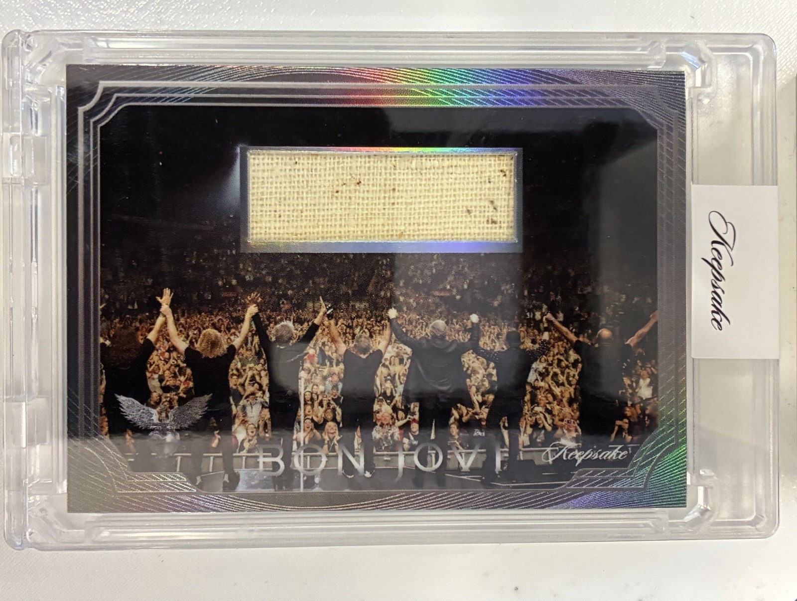 2026 Keepsake Bon Jovi Relic #21 Studio Baffle Fabric 126/199 Encased