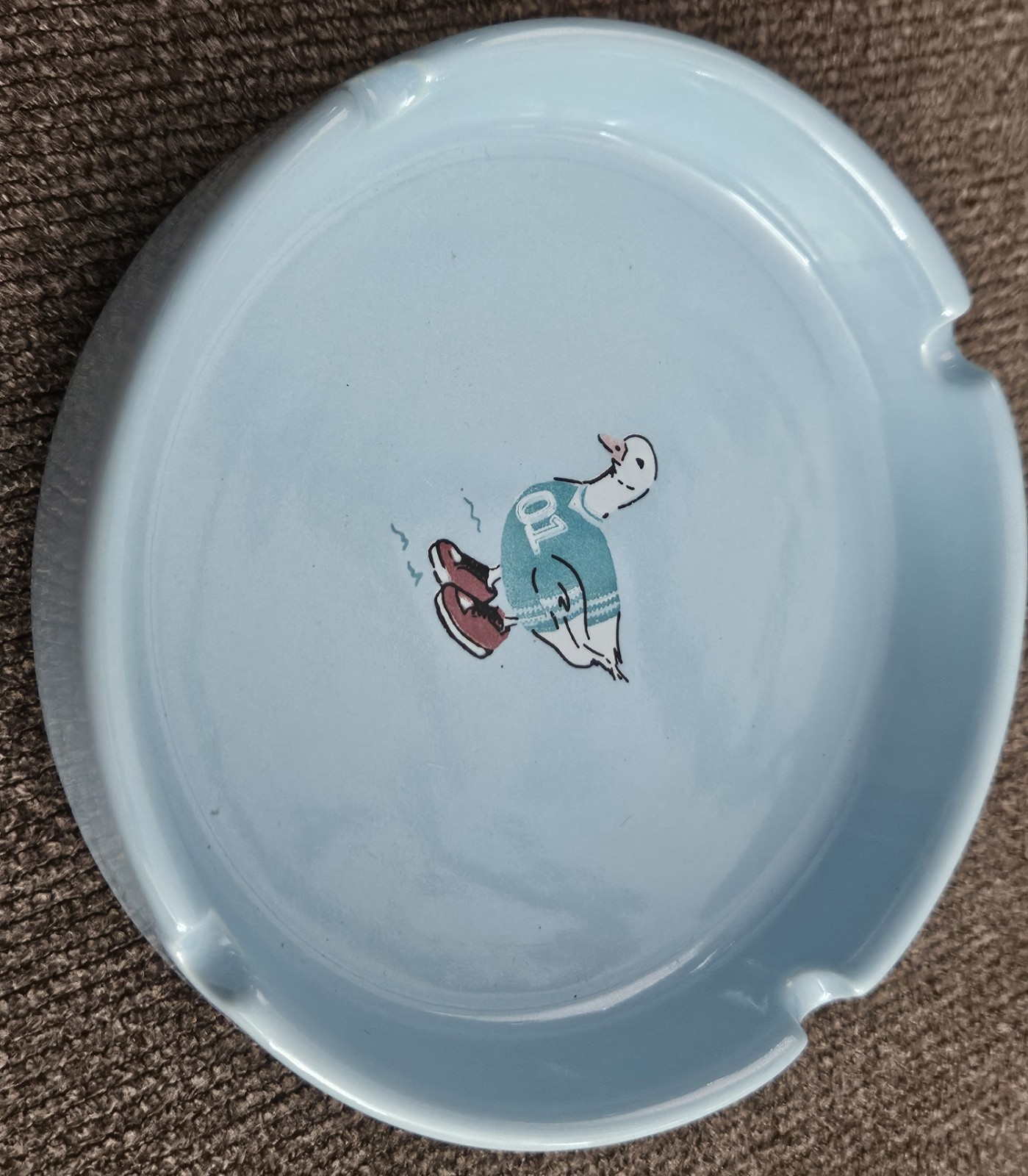 Vintage Ceramic Sporty Preppy UO Goose Jamband Astetichic Ashtray New NIB RARE🪿