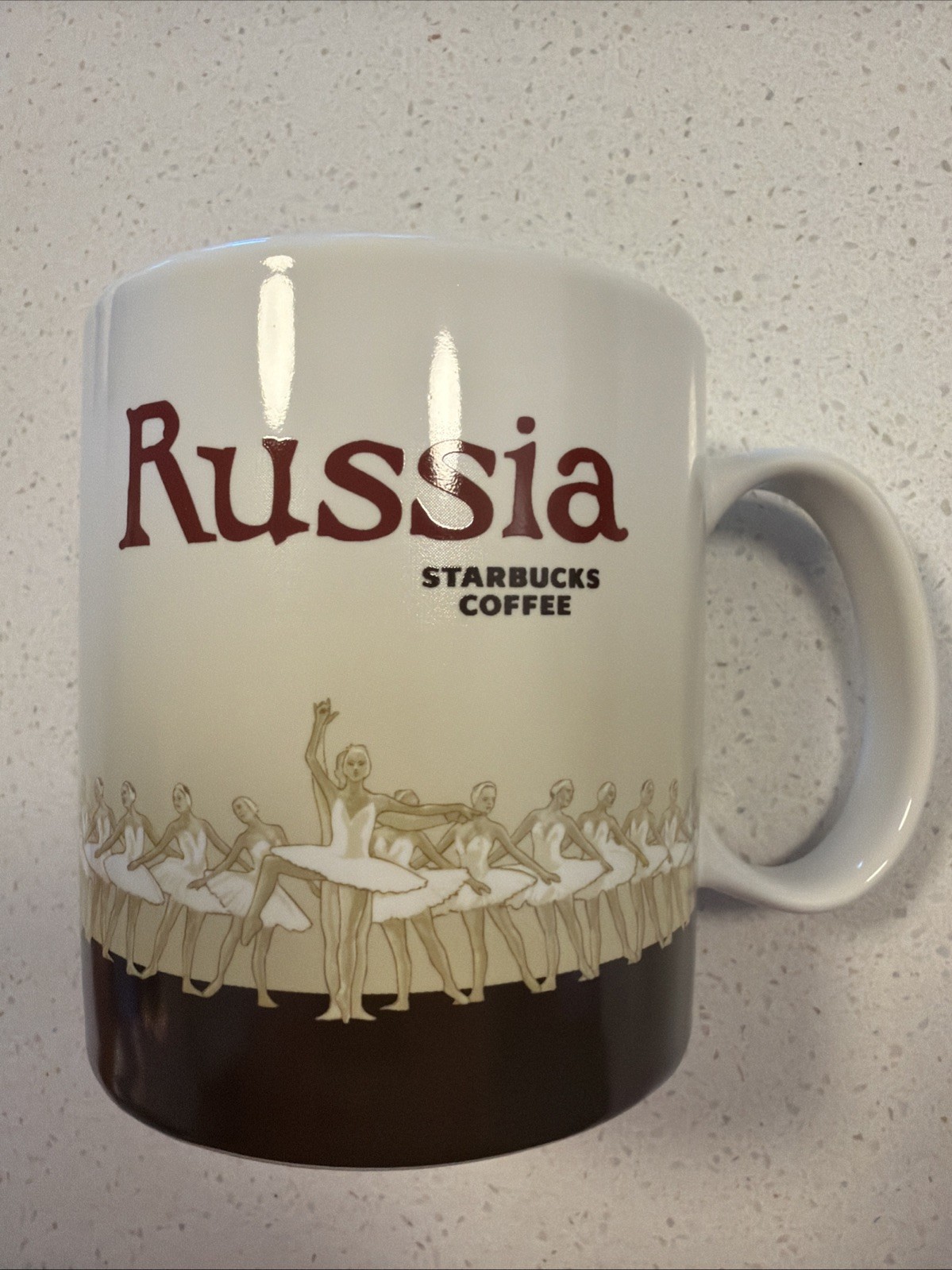 Rare New 2017 Starbucks Russia Coffee Mug Global Icon Collector Ballerinas 16oz