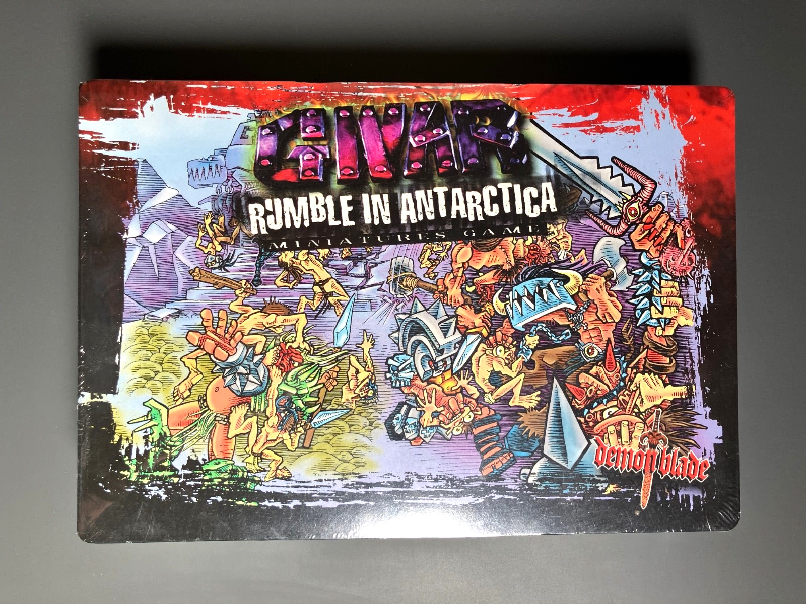 GWAR Rumble in Antarctica Miniatures Demon Blade Game Starter Box New Sealed