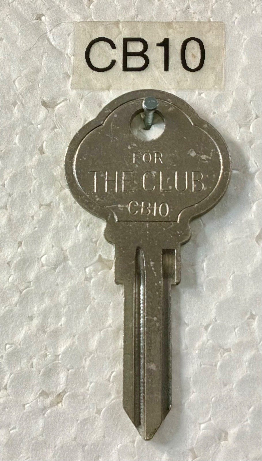 THE CLUB STEERING WHEEL BLANK KEY ONLY  CB10