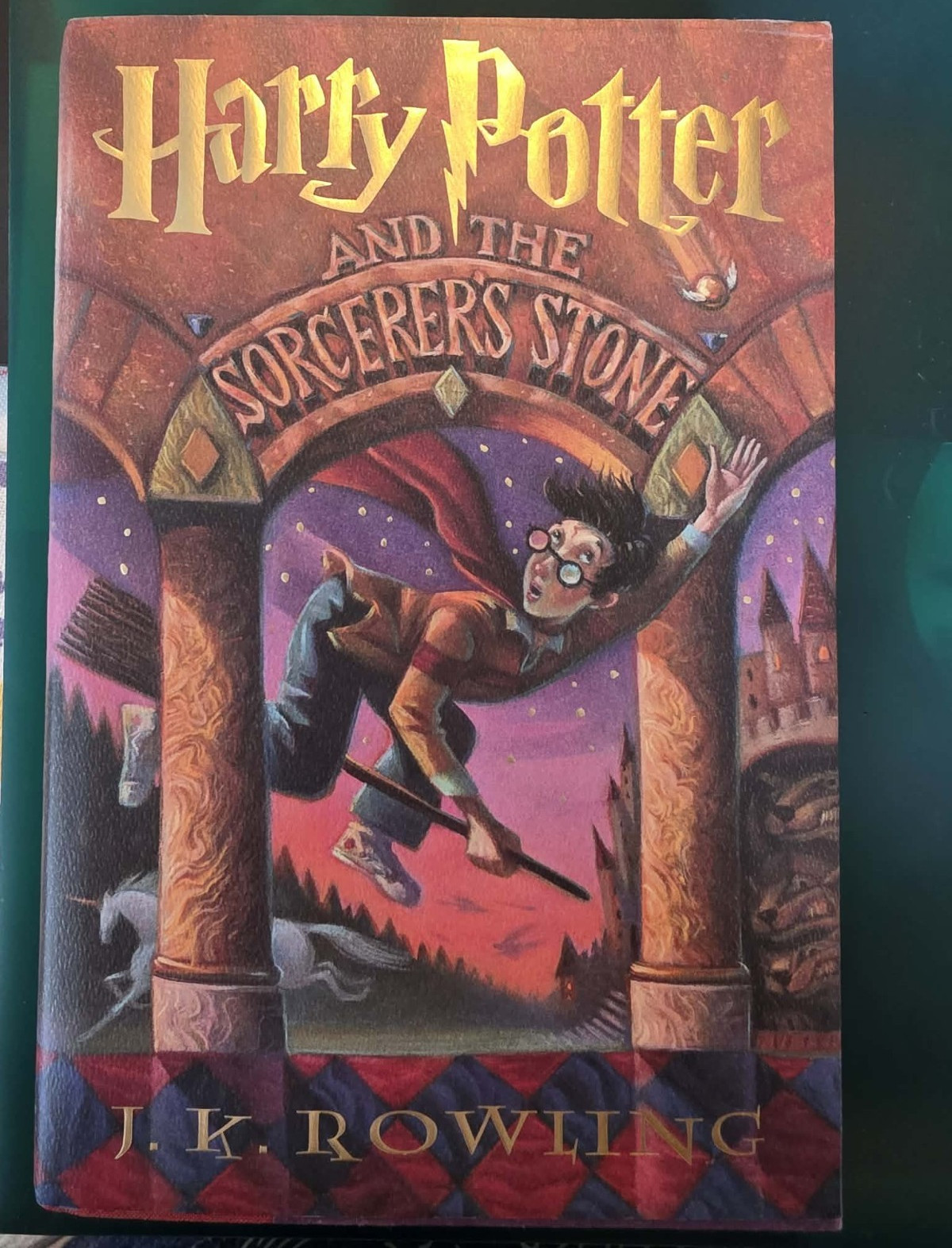 Scholastic Press Harry Potter and the Sorcerer's Stone J.K. Rowling Hardcover