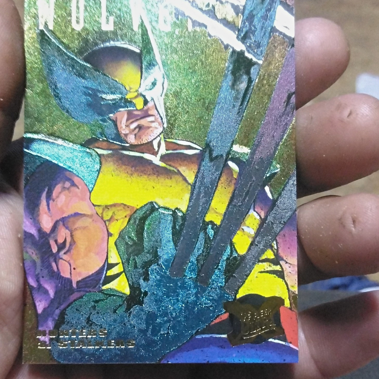 Wolverine - 1995 Fleer Ultra Marvel X-Men #7 Silver