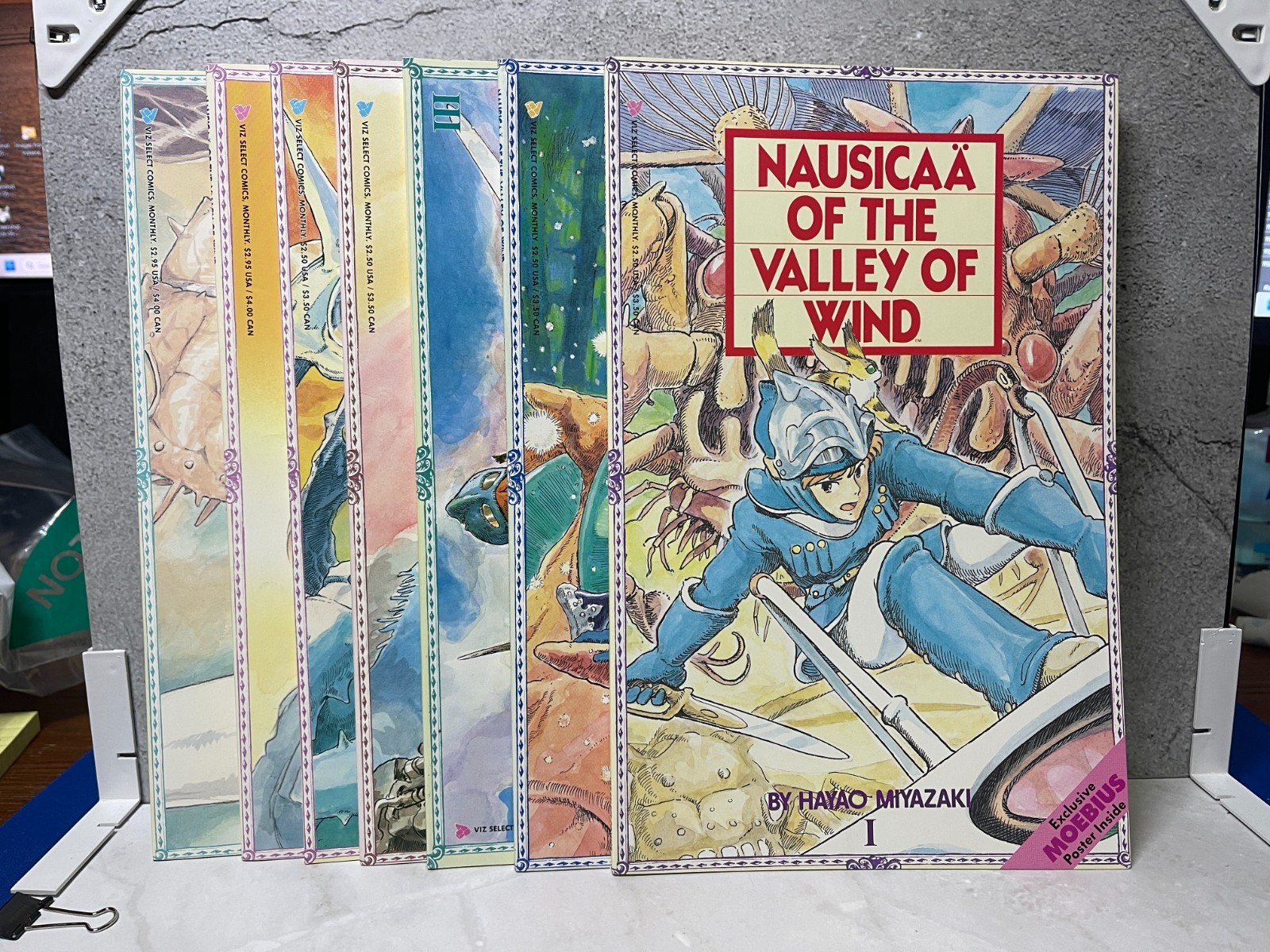 Nausicaa Of The Valley Of Wind Part 1  (#1-7)  Viz Comics 1988 - Complete Series