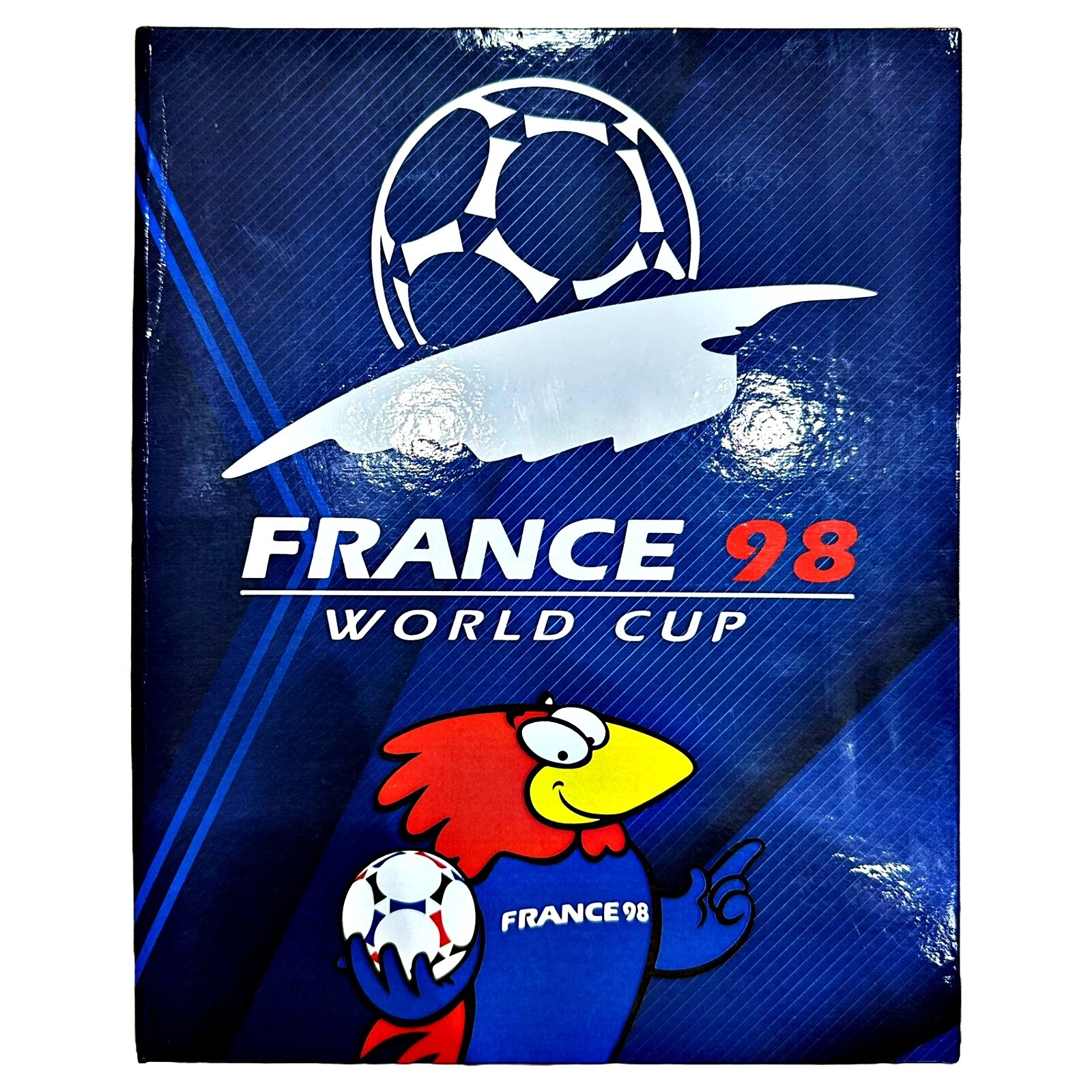 1998 World Cup Sticker Album - France - Hard Cover - 762/762 - Brazil - ALOLLA