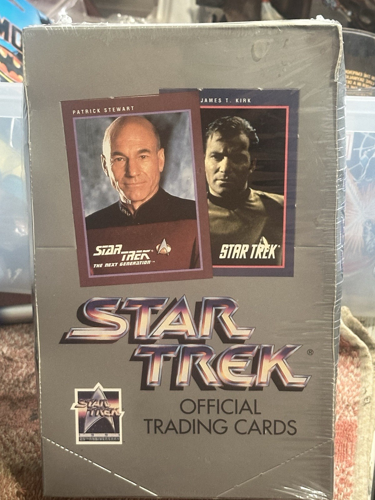 1991 Impel Star Trek The Next Generation Factory Sealed Wax Box - 