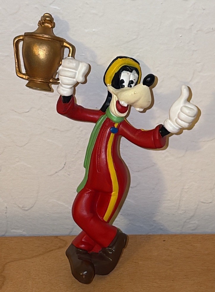 1998 Winner\'s Circle Goofy Figure Sports Car Trophy - READ 