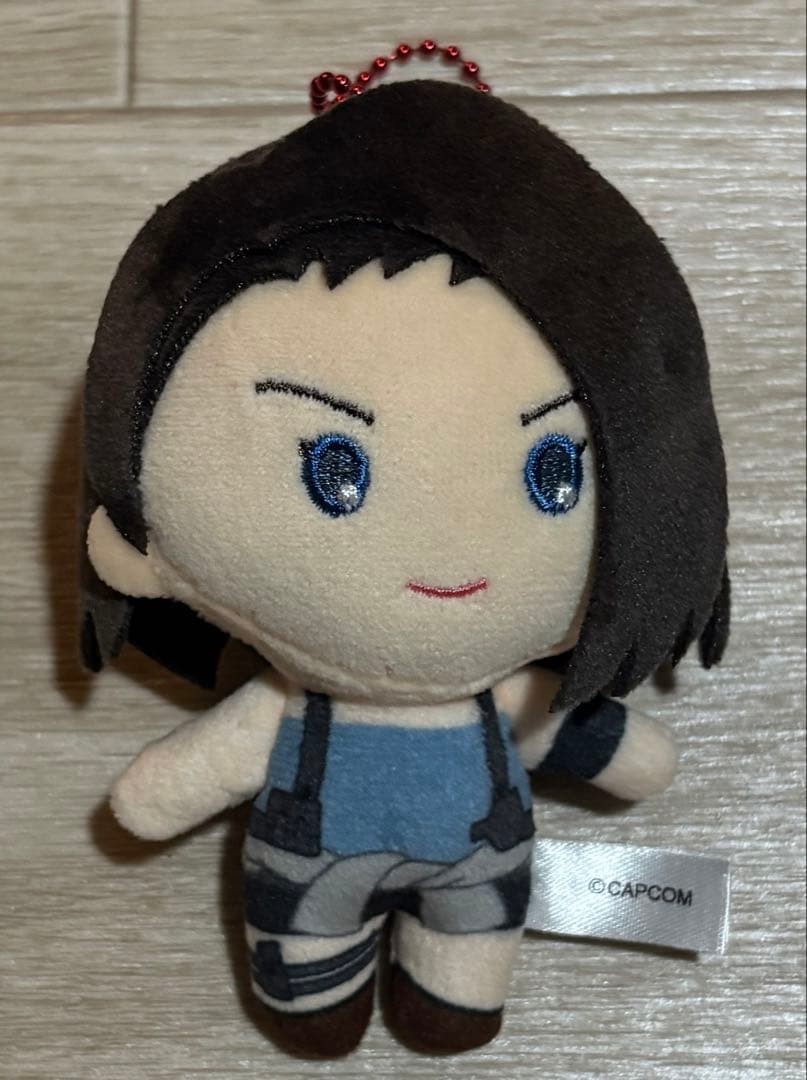 BIOHAZARD Jill Valentine Plush Mascot Keychain Resident Evil USJ Japan