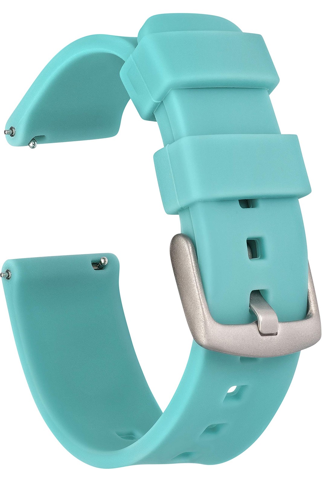 GadgetWraps 22mm Silicone Quick Release Watch Band Robin Egg Blue