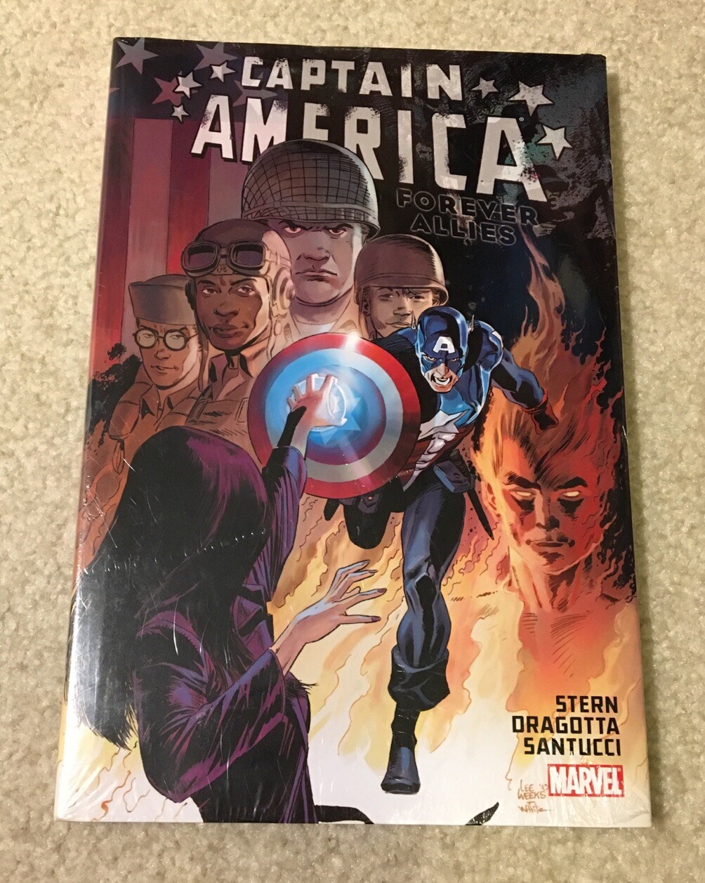 Captain America Forever Allies Marvel Comics Hardcover Book Graphic Novel NEW