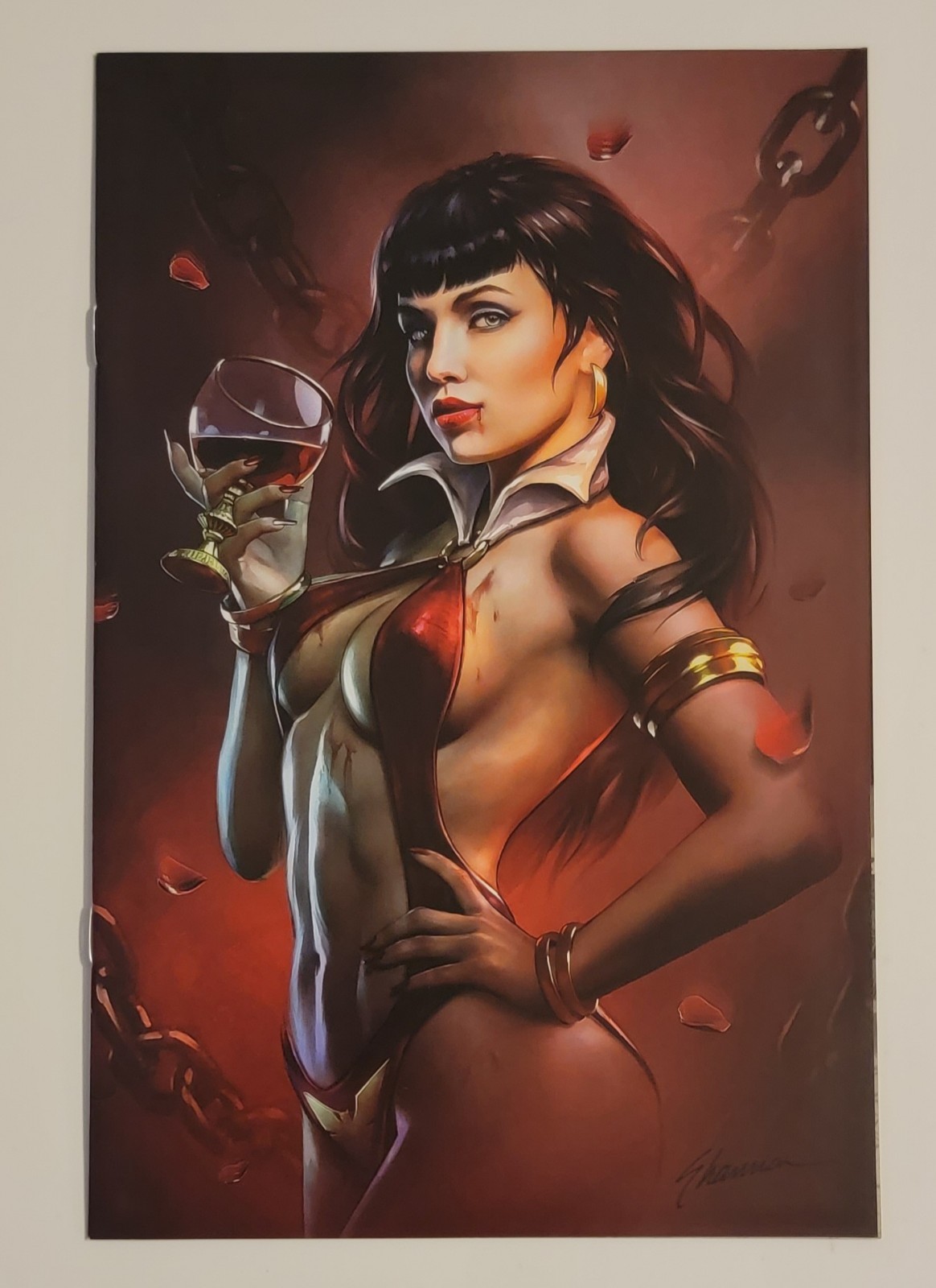 VAMPIRELLA Valentine\'s Day Special #1 Shannon Maer Virgin Variant