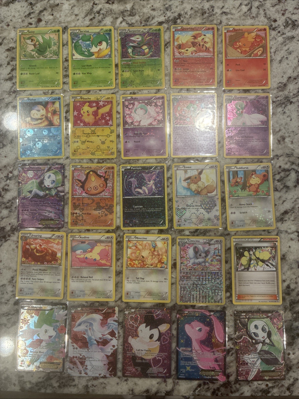 2013 Pokémon Radiant Collection Master Set from Legendary Treasures