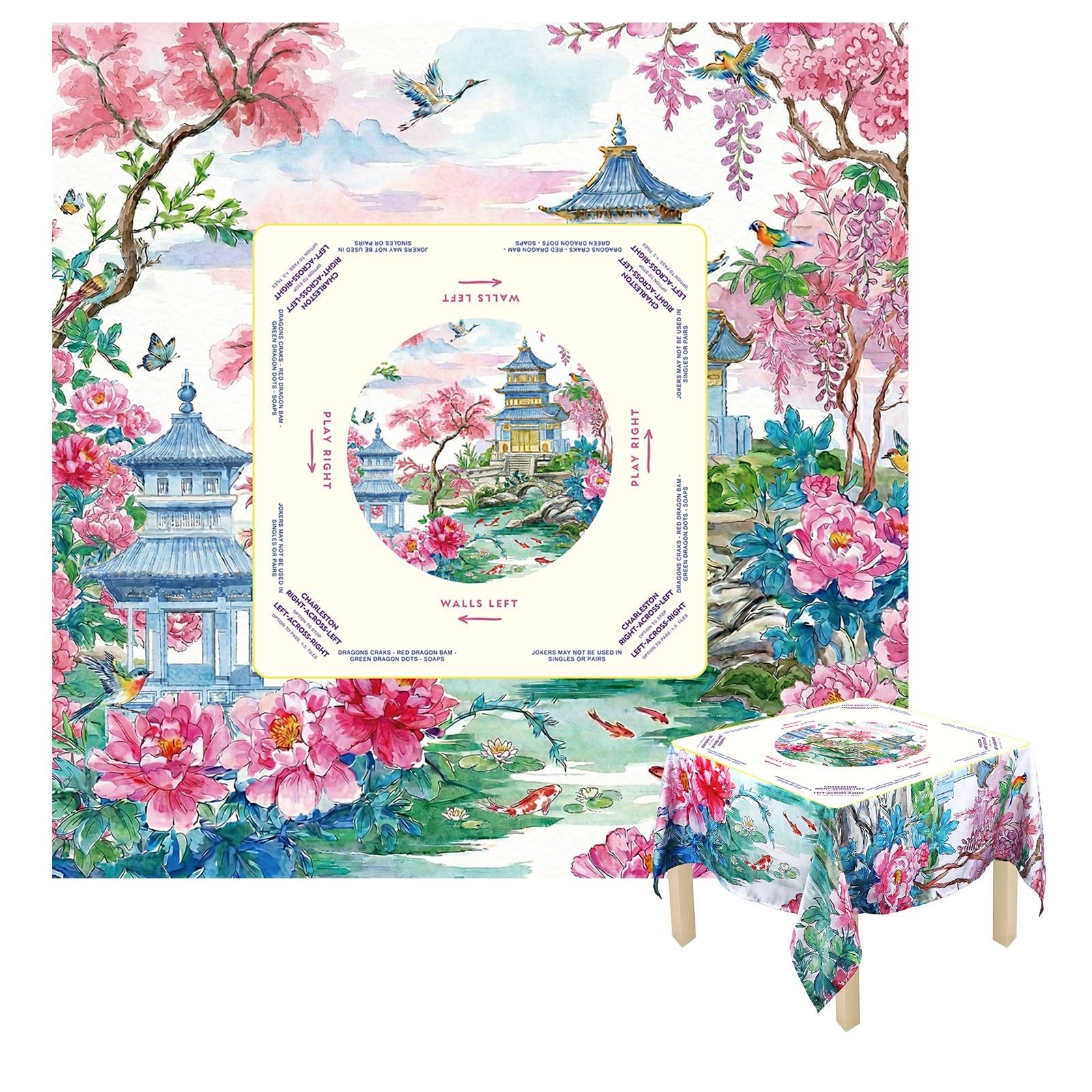 Square Mahjong Tablecloth 55\