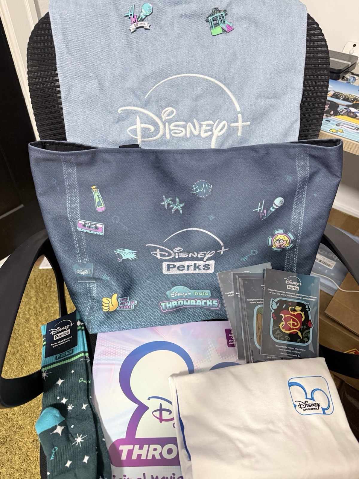 D23 2026 Disney+ Perks Throwback Totes Patches Vinyl Pins HM Gilmore Girls More