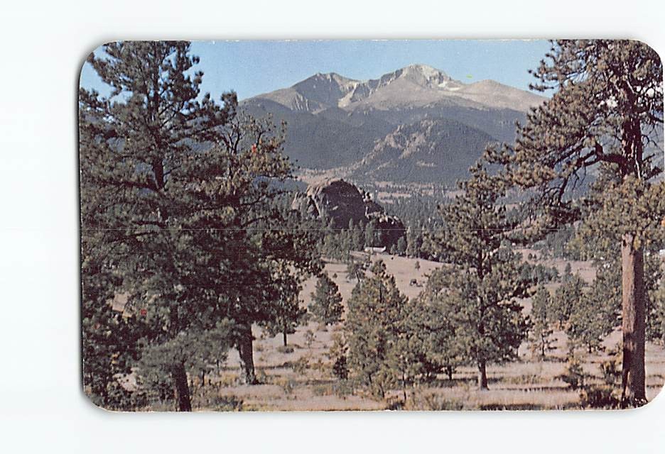 Longs Peak Rocky Mountain National Park Colorado USA Q-68842