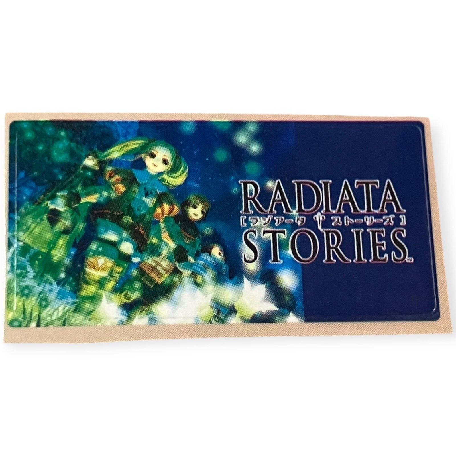 Sony PlayStation 2 PS2 Radiata Stories 2005 Memory Card Sticker