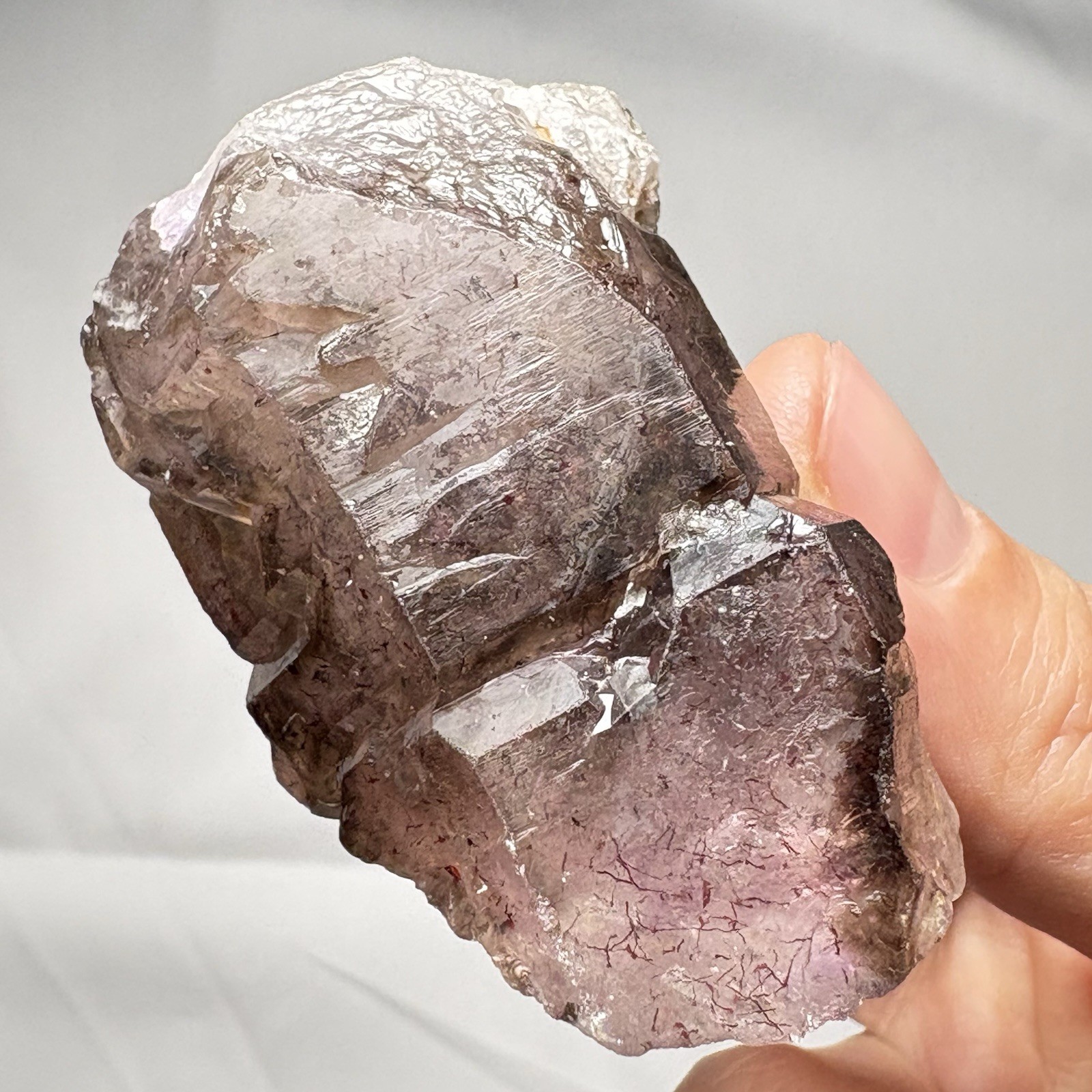 Natural Super Seven Crystal Specimen Brazil Melody Stone Healing Quartz S08