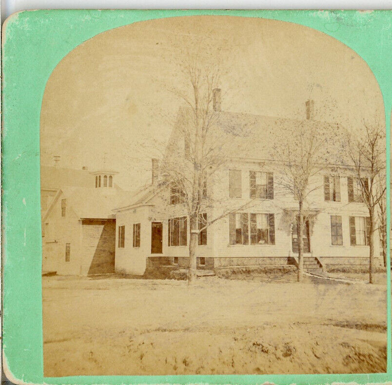 OLD HOUSE, With Out Bldgs--Stereoview U67