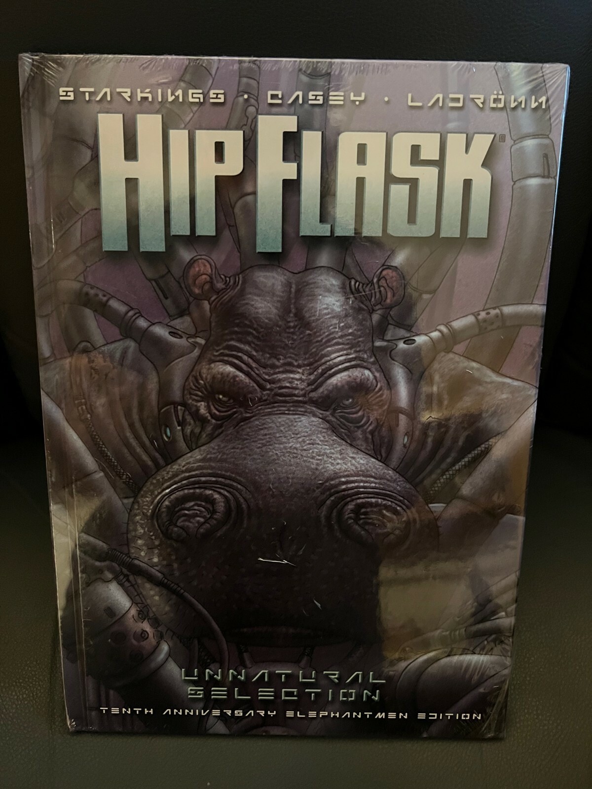 Hip Flask: Unnatural Selection 10th Anniversary Elephantmen Edition New Sealed