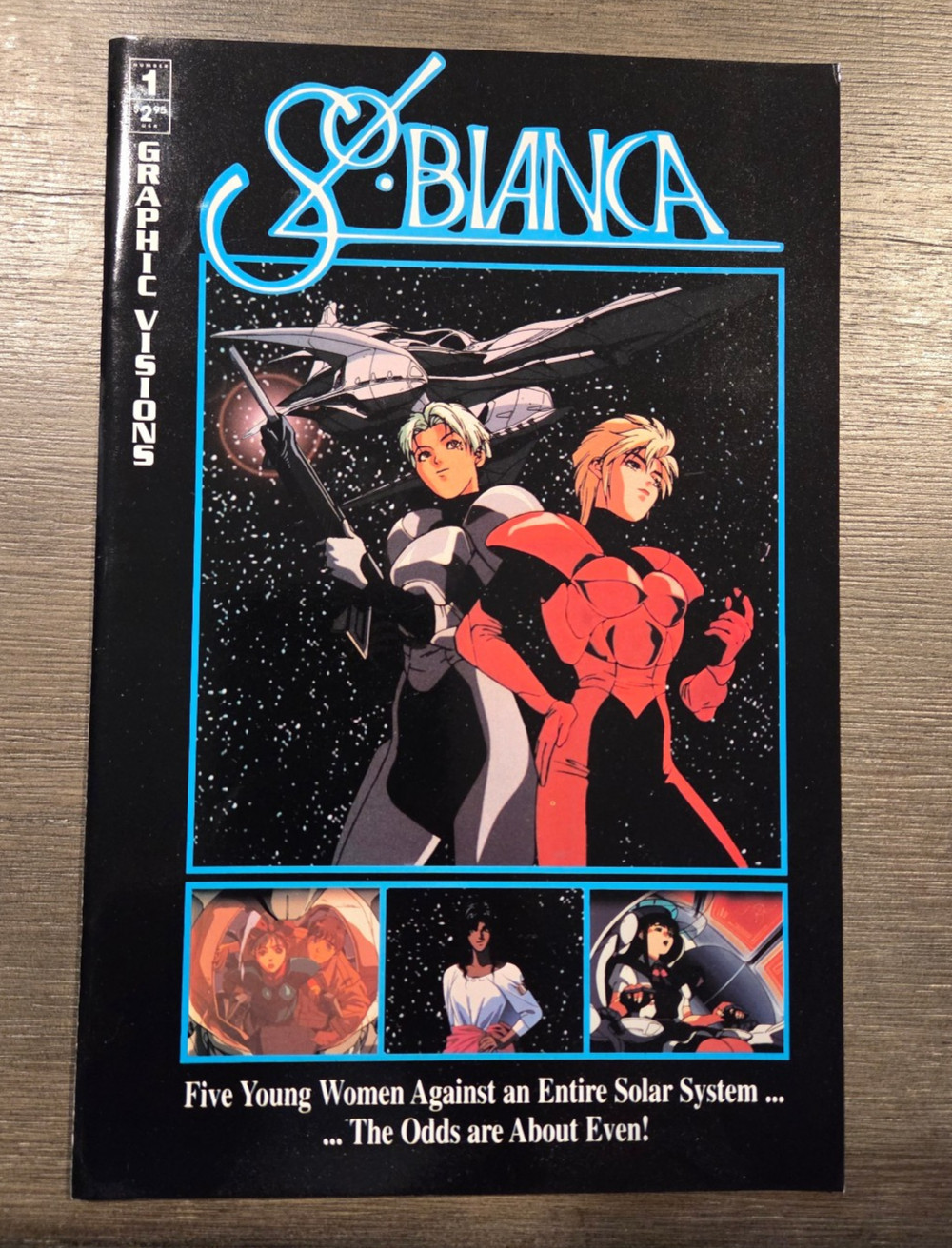 Graphic Visions - Sol Bianca #1 (1994),  High grade, Unread, very rare.