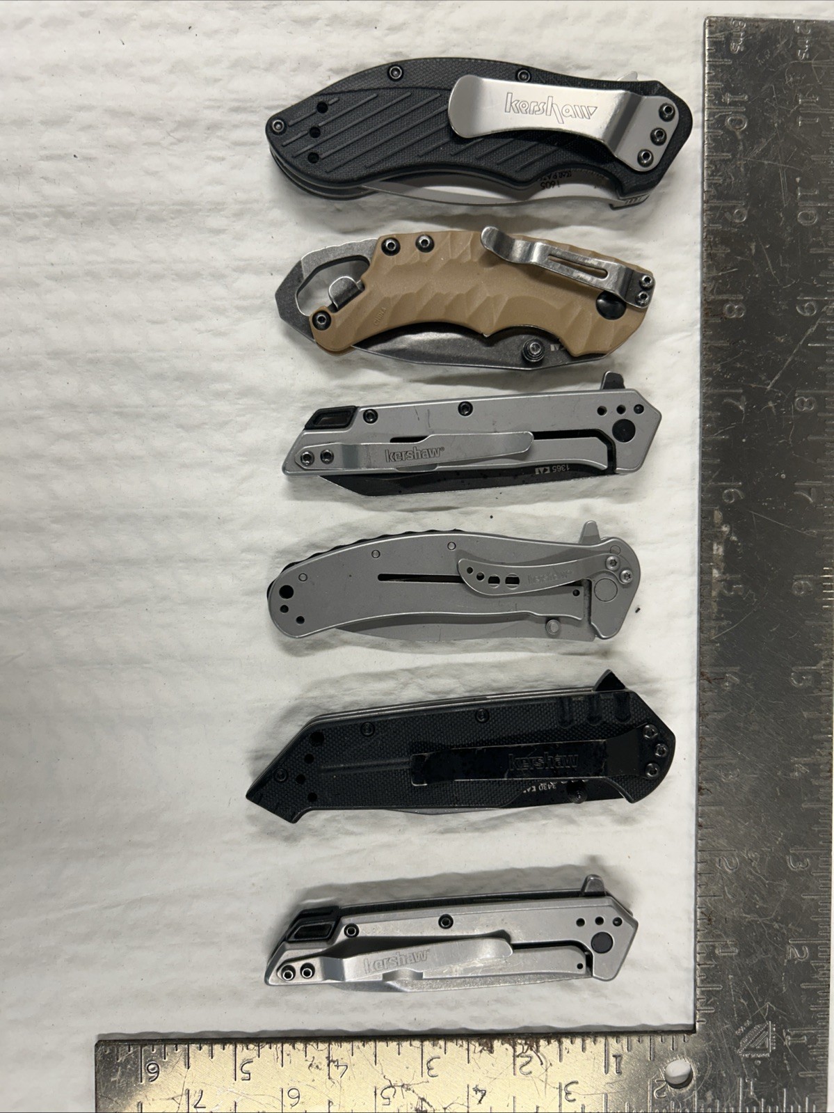 Lot of 6 Kershaw Knives