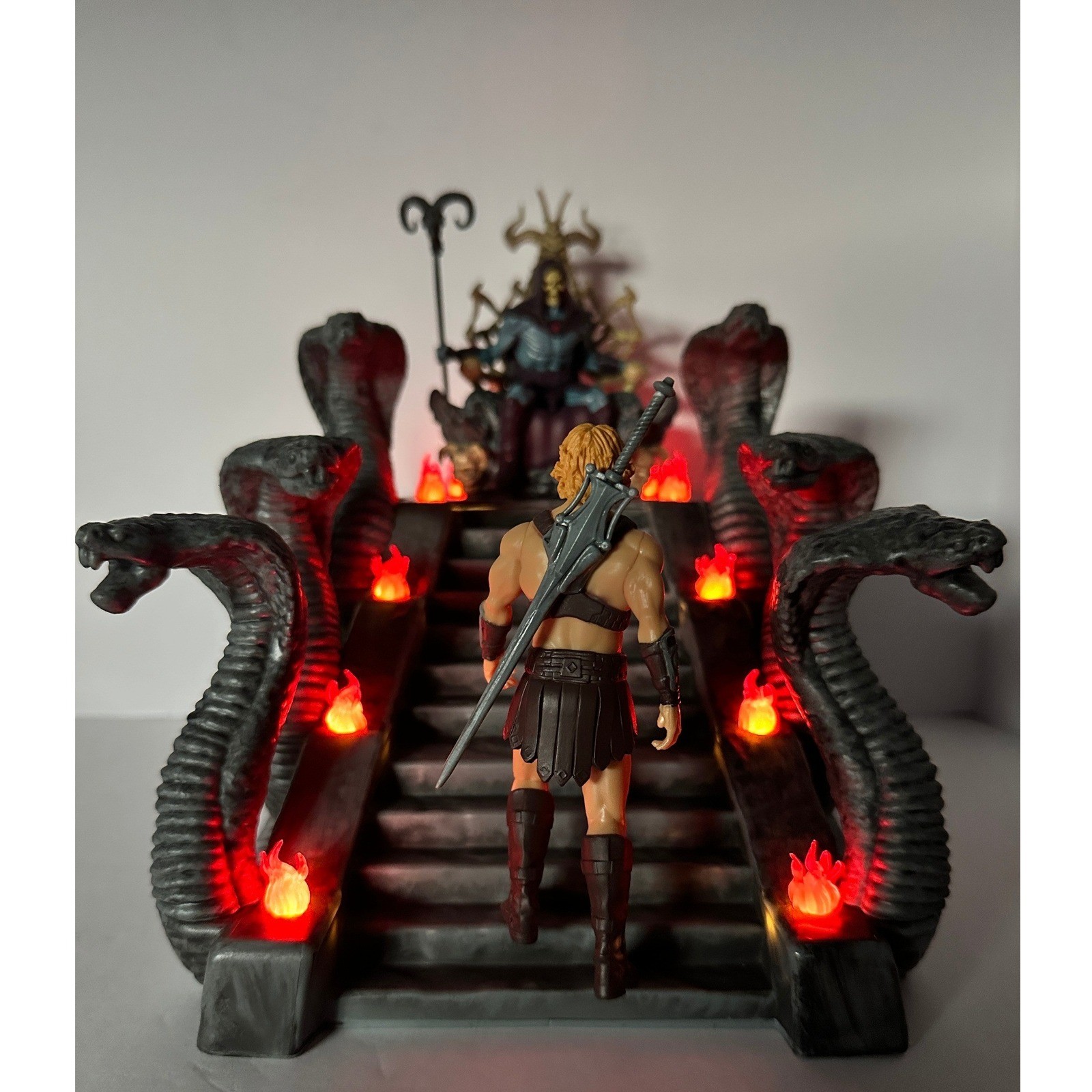 Regal Cinemas He Man Snake Mountain Skeletor Light Up Popcorn Bucket 2026