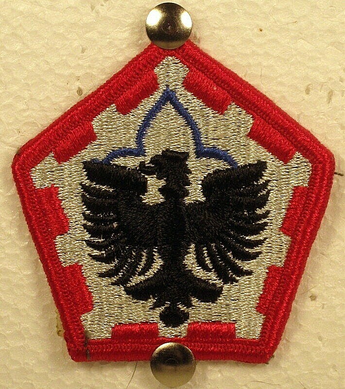 US Army 555th Engineer Brigade Patch Insignia Badge Full Color 