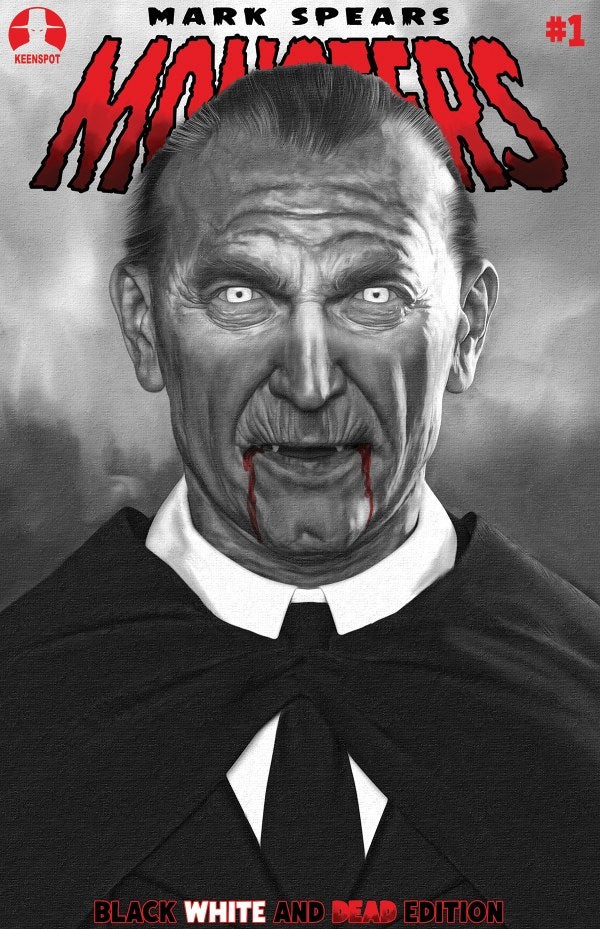 Mark Spears Monsters #1 Cover E 1:25 RETAILER INCENTIVE (Cardstock)