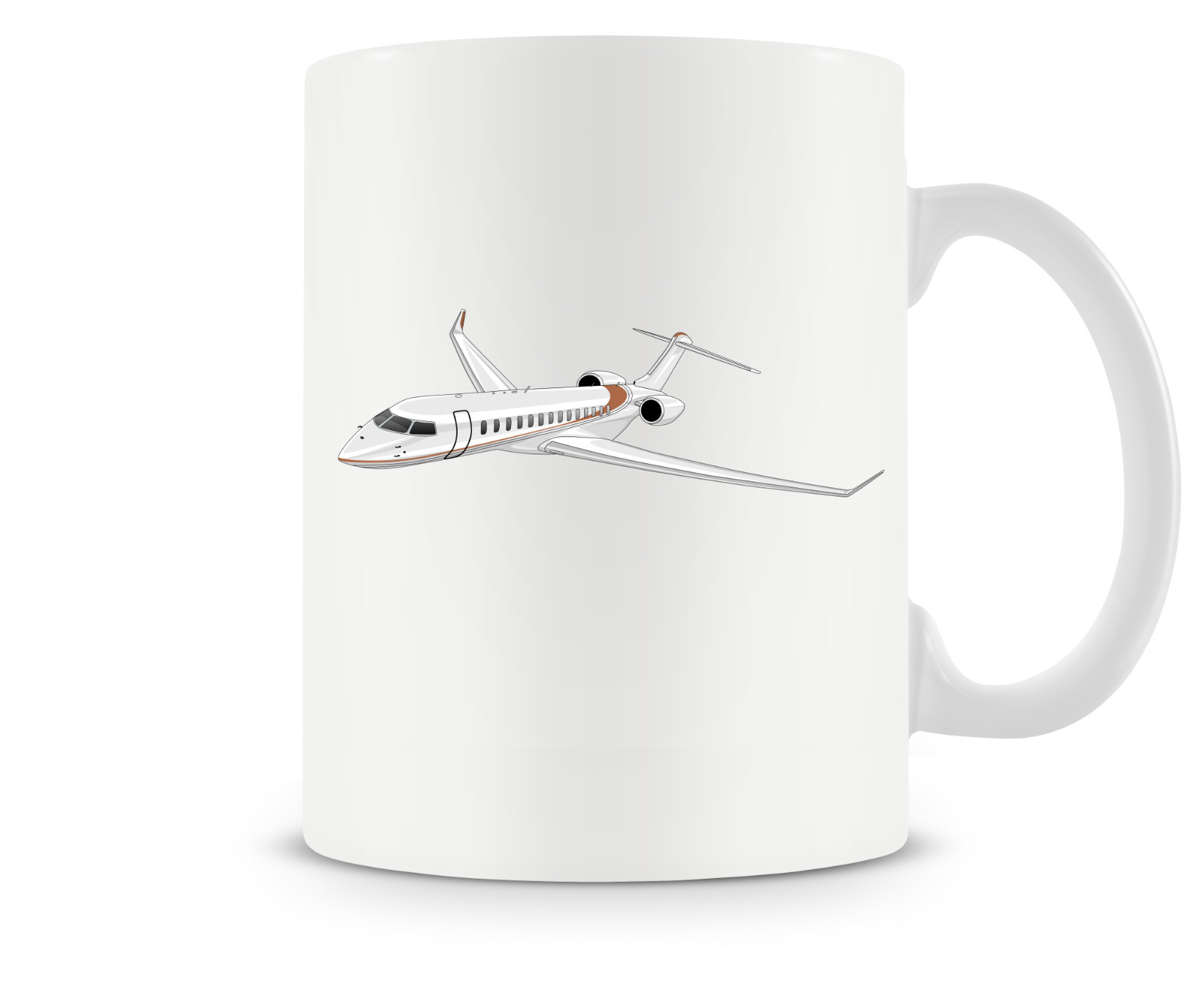 Bombardier Global 7500 Ceramic Coffee Mug - 15oz.