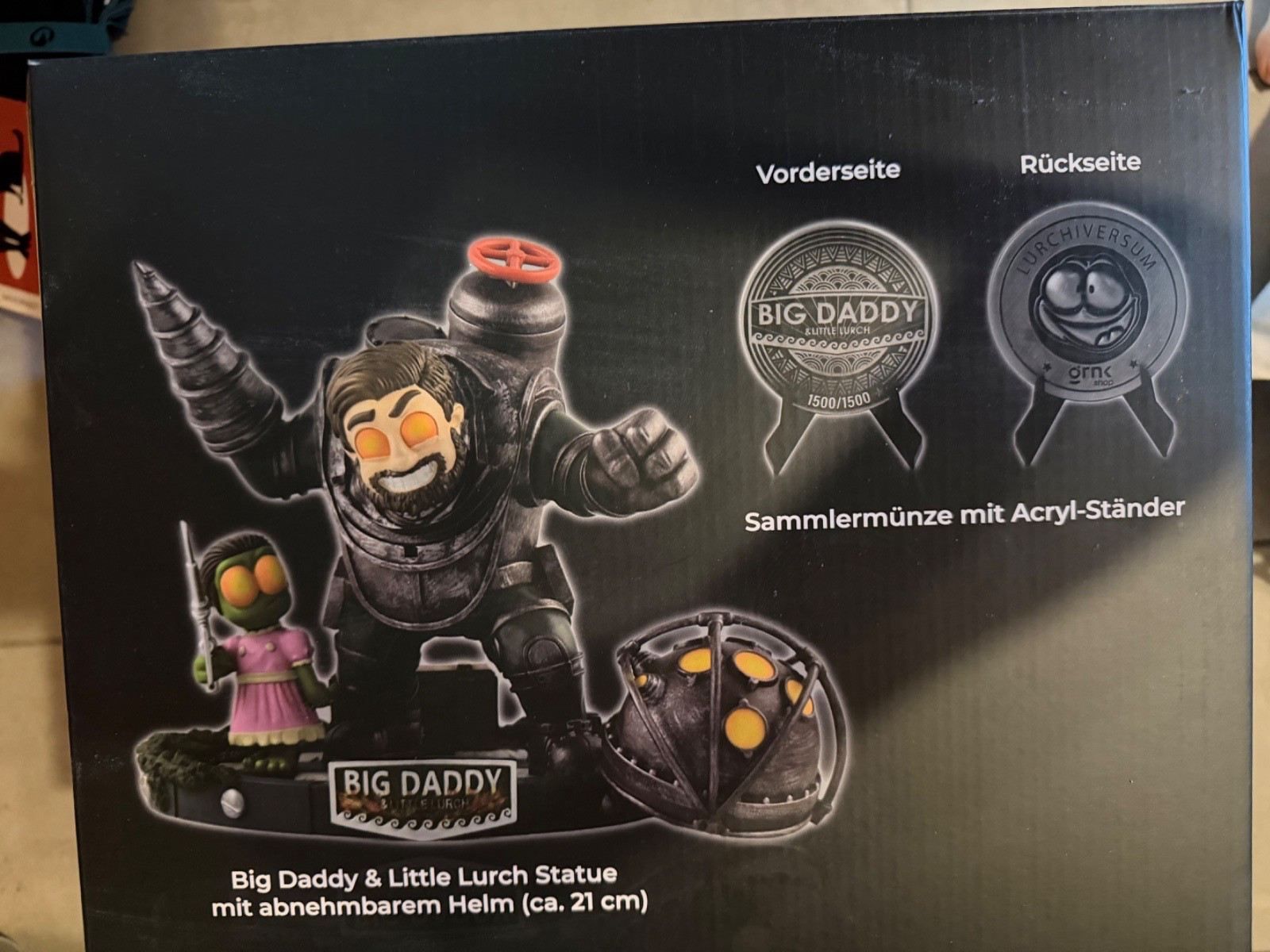 Big Gronkh and Little Lurch - Bioshock Big Daddy Little Limited Collectible Figure