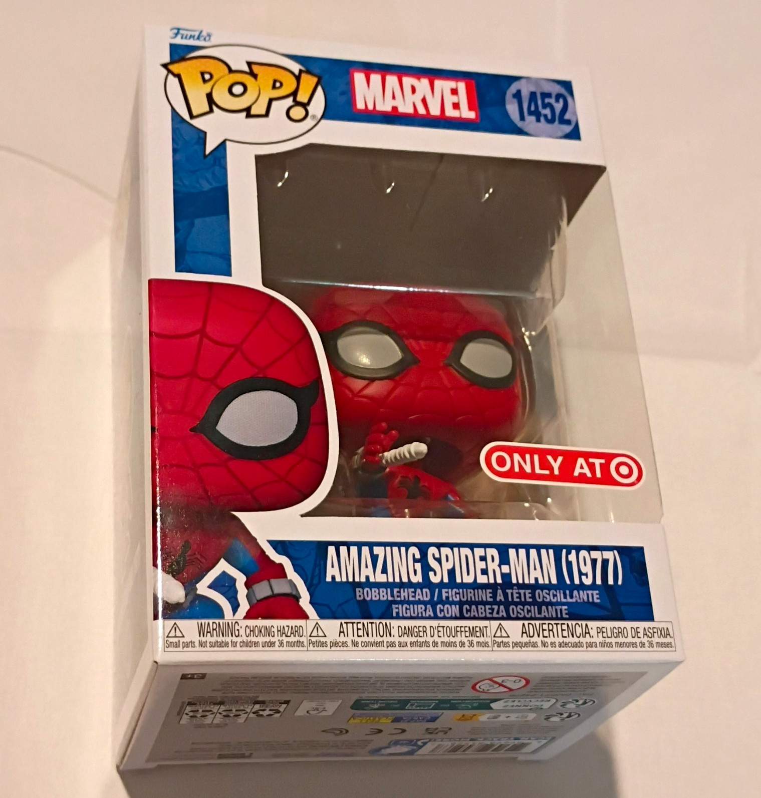 Funko Pop Marvel Amazing Spider-Man (1977)  #1452 Target Exclusive