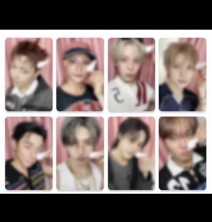 Ateez Golden Hour Pt 5 NYMusic Angel version kpop Photocard OT8 Set