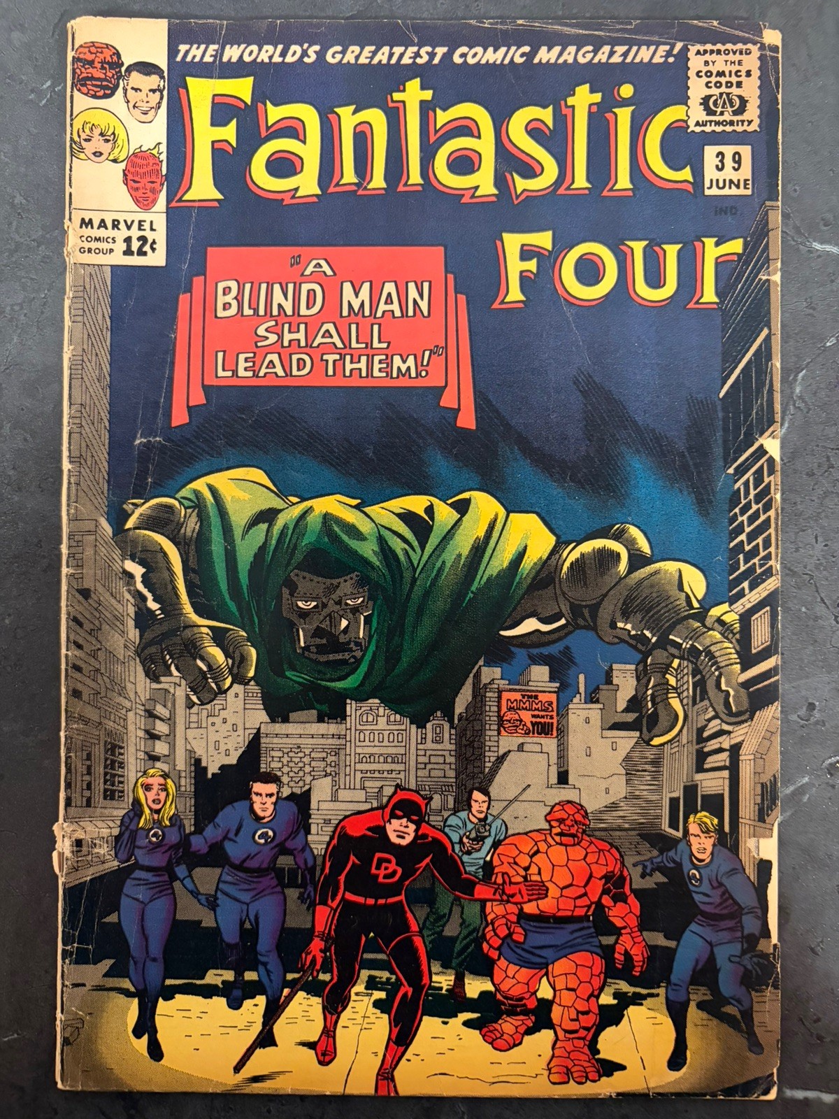 Fantastic Four #39 (Marvel Comics June 1965)