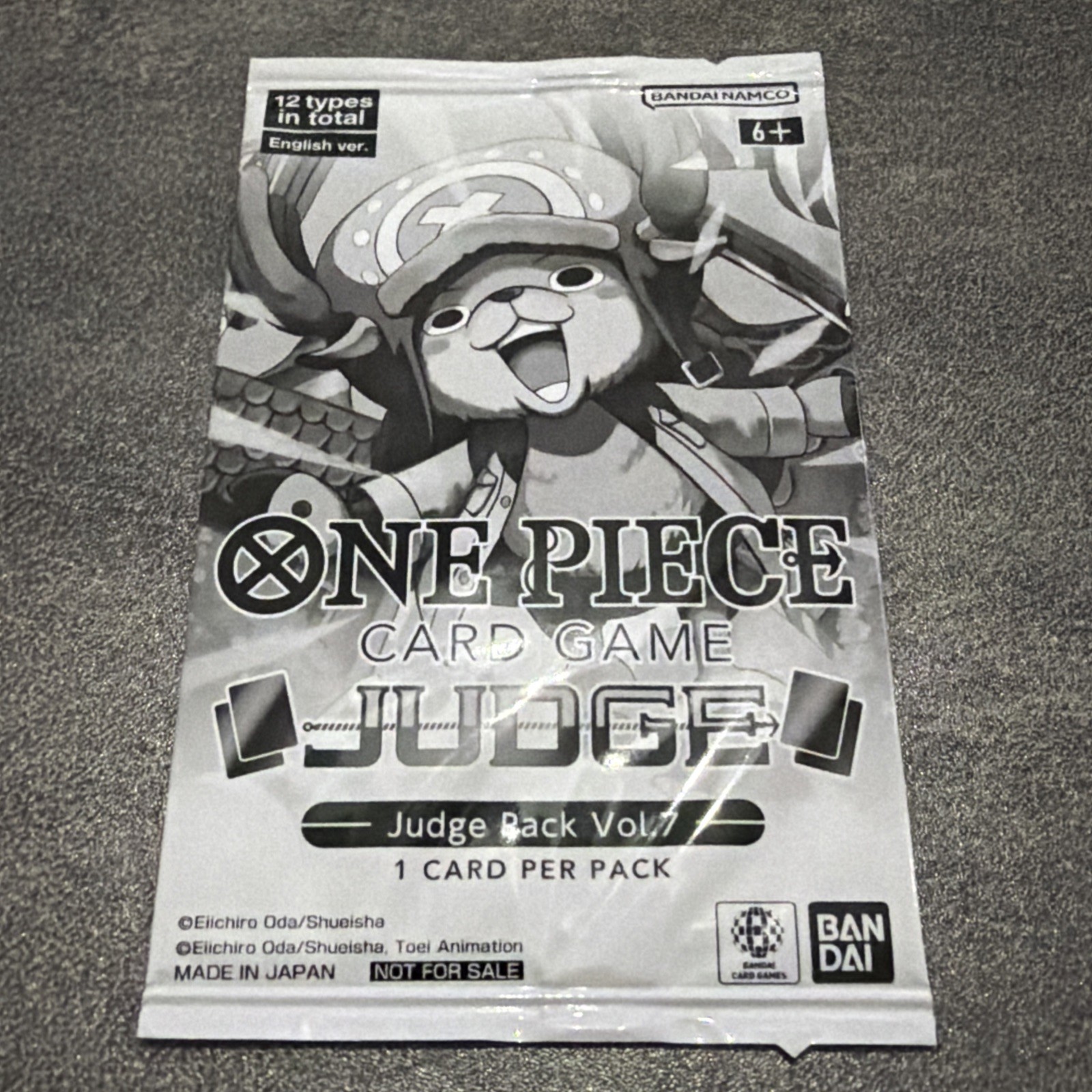 One Piece TCG Card Game Sealed Judge Pack Vol 7 Tony Chopper