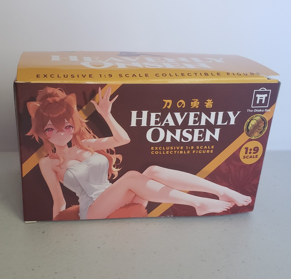 Otaku Box Heavenly Onsen Figure 1:9 Shield Hero Raphtalia +Bonus Items