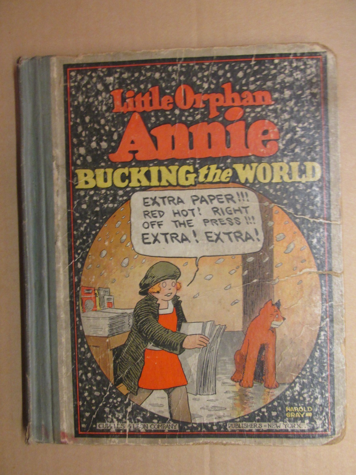 Little Orphan Annie Bucking the World. Cupples & Leon GD 2.0 1929