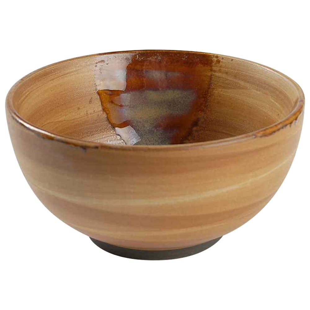 Sango Splash Brown Ice Cream Dish 2614125