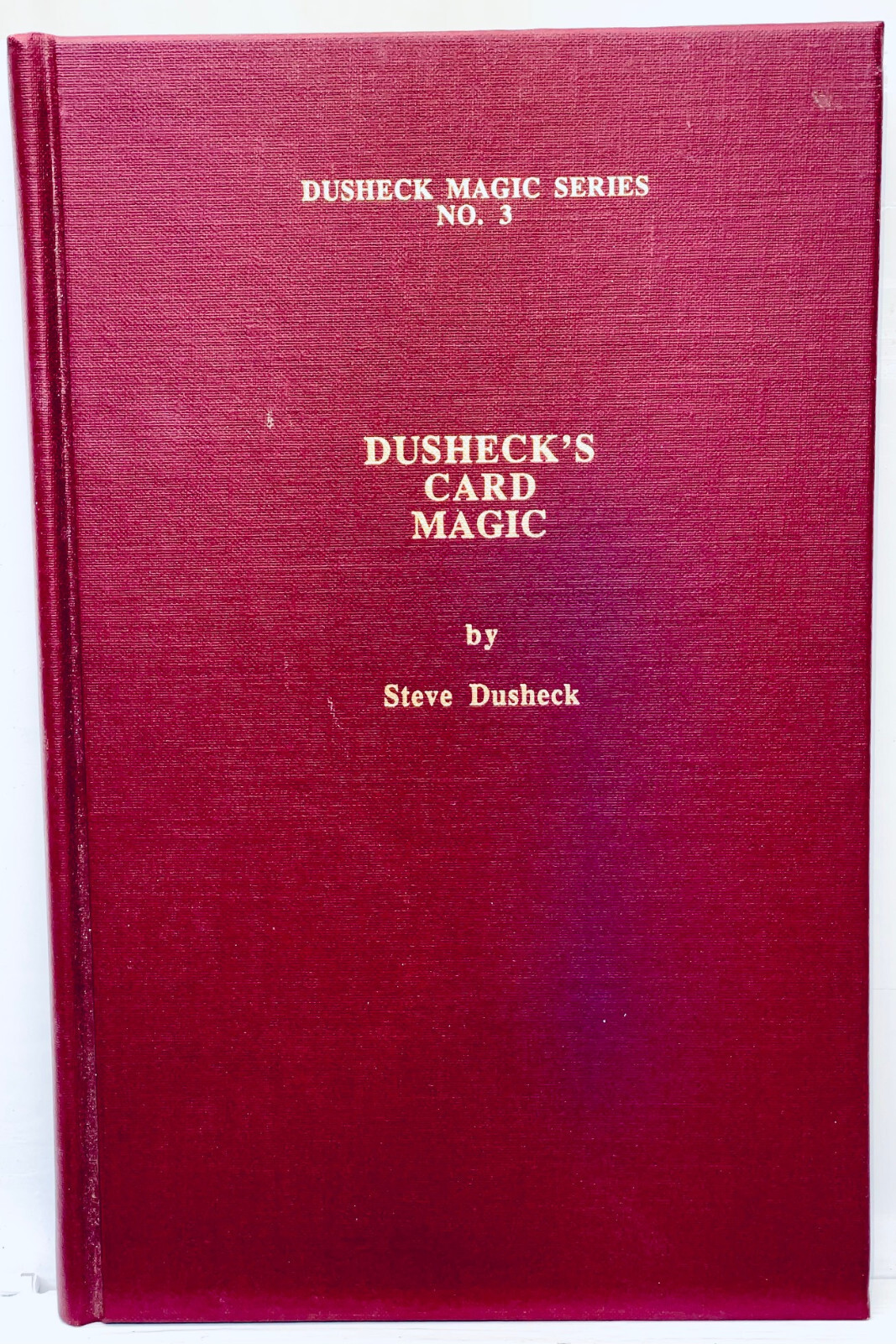 Dusheck’s Card Magic-Steve Dusheck-1st Ed-Cards-Close-Up Trick Illusion-OOP