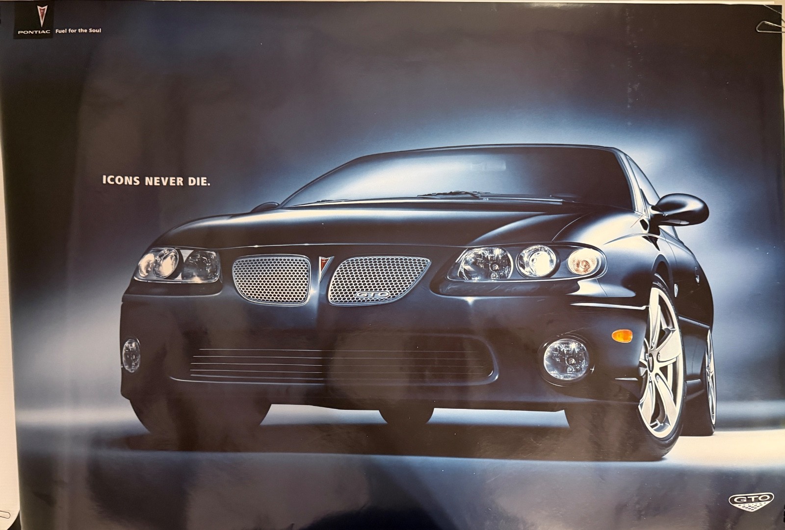 ORIGINAL  2004/05  Pontiac GTO Showroom Sales Poster 24